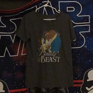 Disney Beauty And The Beast Classic Womens T-Shirt